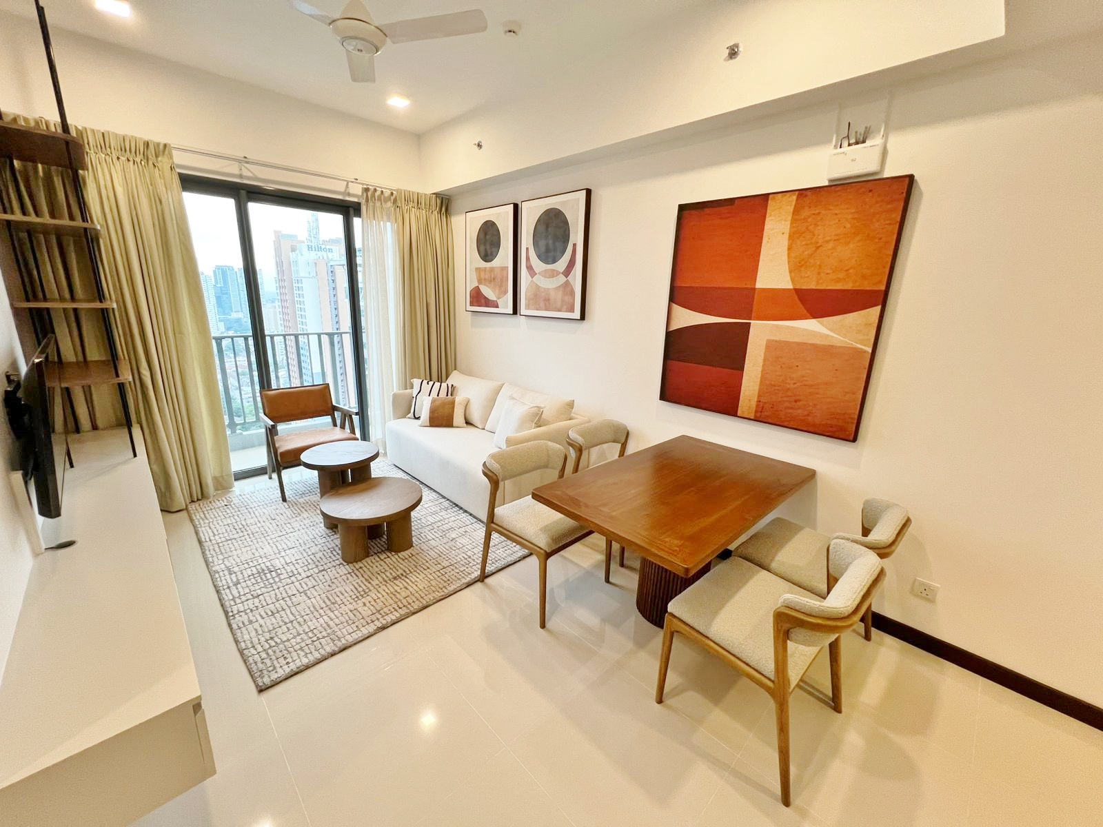 Two Bed Apartment for Rent at Trizen in Colombo 02 [AR 04]